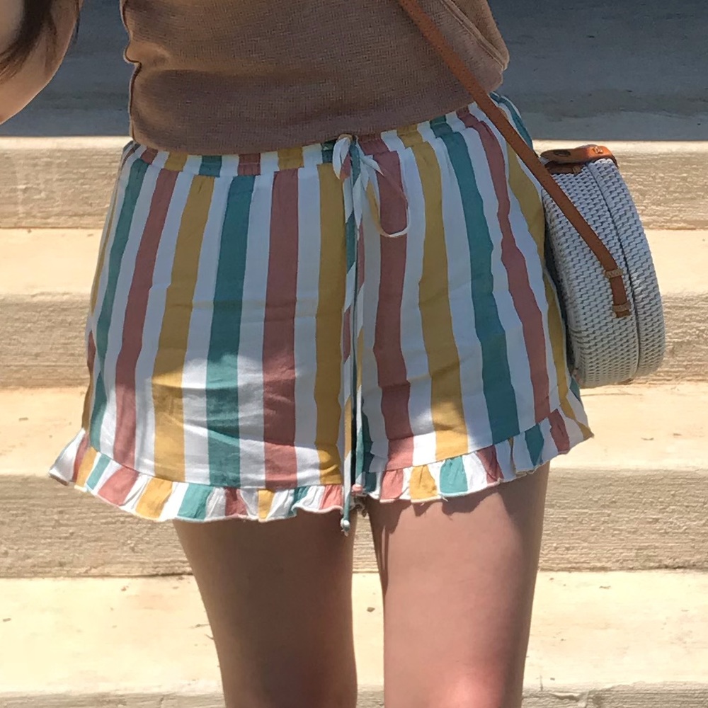 AMERICAN EAGLE Striped Shorts